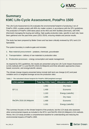 Summary_KMC_LCA_PotaPro